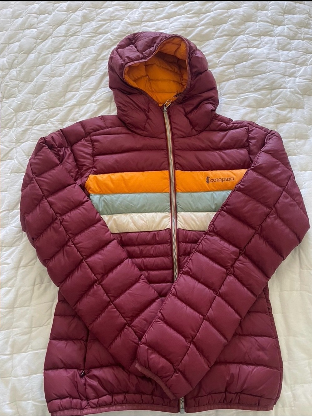 Cotopaxi Fuego Hooded Puffer Jacket Coat Women Small